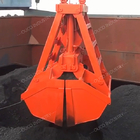 Clamshell Hydraulic Coal Grab Bucket Dual Scoop Motorised