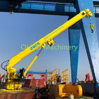 CCS Steel Lifting cargoes 20M 0.2T Telescopic Boom Crane